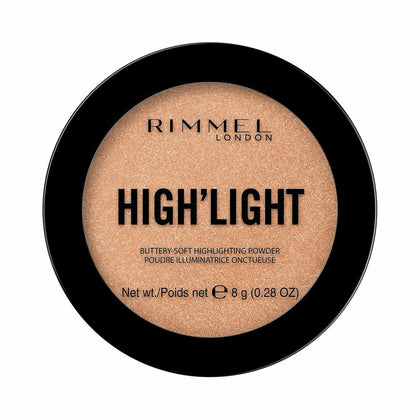 Brunt kompaktpulver High'Light  Rimmel London Nº 003 Afterglow (8 g)