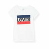 T-shirt med kortärm Barn Levi's E4900 Vit