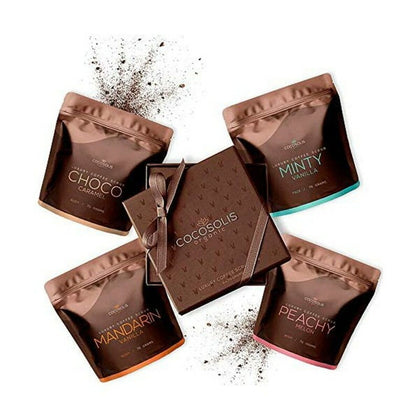 Renande skubbmedel Luxury Coffee Scrub Box Cocosolis (4 x 70 ml)