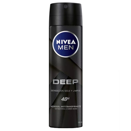 Deodorantspray Men Deep Black Carbon Nivea (150 ml)