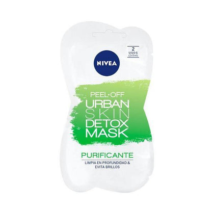 Ansiktsmask Peel Off Urban Skin Detox Nivea (5 ml x 2) - DETDUVILLLHA.SE