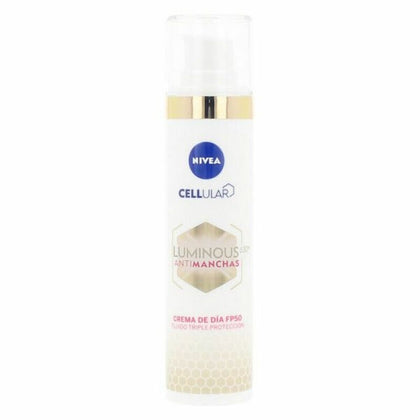 Vårdande rengöring Luminous 630º Nivea Spf 50 (40 ml)