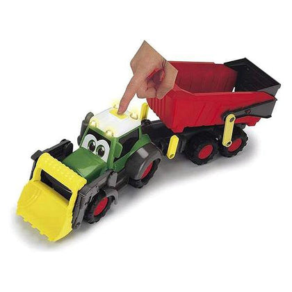 Traktor med skopa och släpvagn Happy Series Simba (65 cm) - DETDUVILLLHA.SE