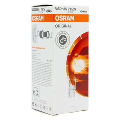 Halogenglödlampa Osram W21W Återkommande (10 pcs)