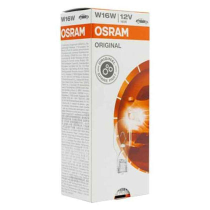 Glödlampa för bil OS921 Osram OS921 W16W 16W 12V (10 pcs)