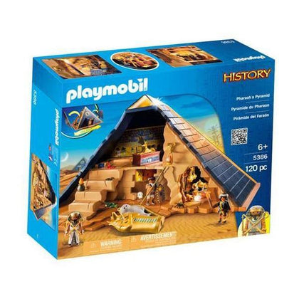 Playset History Pharaoh's Pyramid Playmobil 5386 (120 pcs) - DETDUVILLLHA.SE