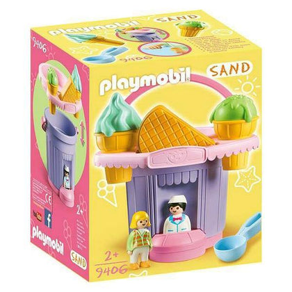 Strandleksaker set Sand - Ice Cream Shop Playmobil 9406 - DETDUVILLLHA.SE