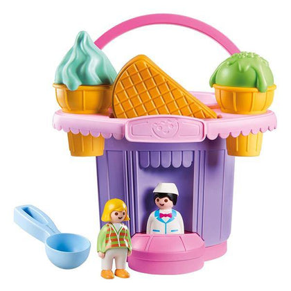 Strandleksaker set Sand - Ice Cream Shop Playmobil 9406 - DETDUVILLLHA.SE