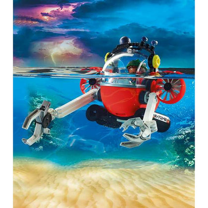 Playset Playmobil 70142 Environment Mission U-båt 58 Delar