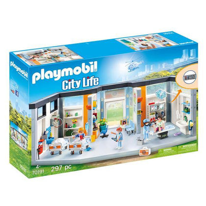 Playset Playmobil City Life Hospital Playmobil (297 pcs) - DETDUVILLLHA.SE