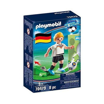 Figur Football Player Germany Playmobil 70479 (8 pcs) - DETDUVILLLHA.SE