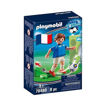 Figur Football Player France Playmobil 70480 (8 pcs) - DETDUVILLLHA.SE