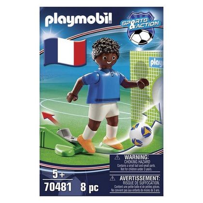 Figur Football Player France Playmobil 70471 (8 pcs) - DETDUVILLLHA.SE