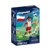 Figur Football Player Poland Playmobil 70486 (8 pcs) - DETDUVILLLHA.SE