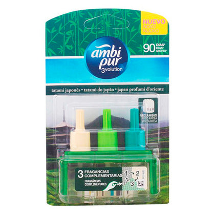 Refill Till Elektrisk Luftfräschare 3volution Tatami Ambi Pur (3 uds)