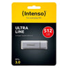 Minnessticka INTENSO 3531493 512 GB USB 3.0 Silvrig Silver 512 GB USB-minne