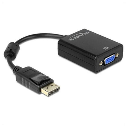 DisplayPort till VGA Adapter DELOCK 61848 Svart