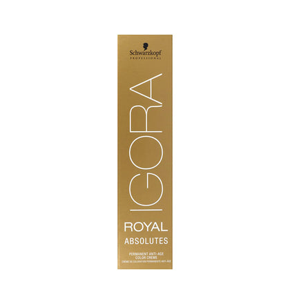 Permanent Anti-Ageing färg Igora Royal Absolutes Schwarzkopf 7-460 (60 ml)