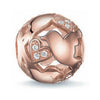 Dampärlor Thomas Sabo K0132-416-14 Roséguld (1,1 cm)