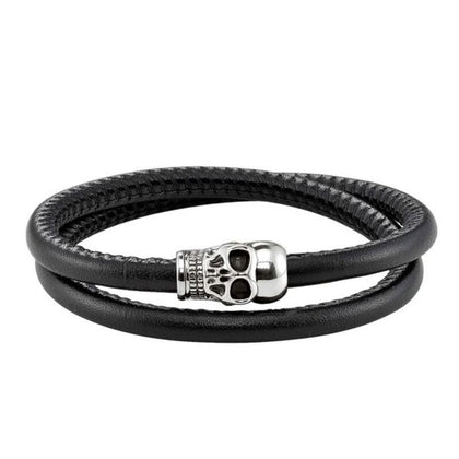 Unisexarmband Thomas Sabo UB0010-825-11 Svart Silver Silvrig