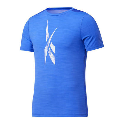 T-shirt med kortärm Herr Reebok Workout Ready Activchill Blå