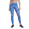 Sport-leggings, Dam Reebok MYT Printed Blå