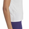 T-shirt med kortärm Dam Reebok Workout Ready Supremium Violett Vit