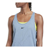 Tanktop, Dam Reebok United By Fitness Perforated Indigo