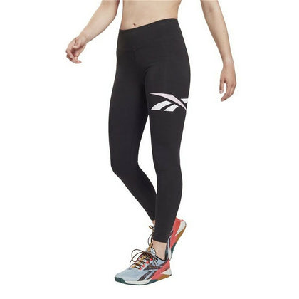 Sportleggings Reebok Essentials Vector W Svart