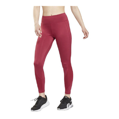 Sport-leggings, Dam Reebok Workout Ready Mesh W Rosa (XS)