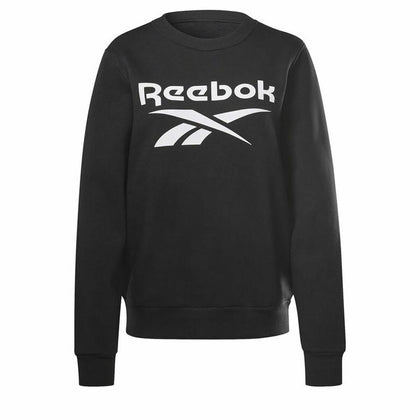 Tröja utan huva Dam Reebok identity Logo Fleece Svart