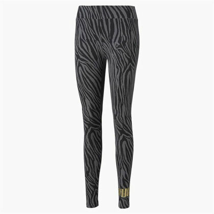 Sportleggings Puma Essentials+ Tiger Mörkgrå