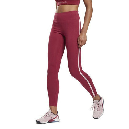 Sportleggings Reebok  Pping Cotton W Mörkröd