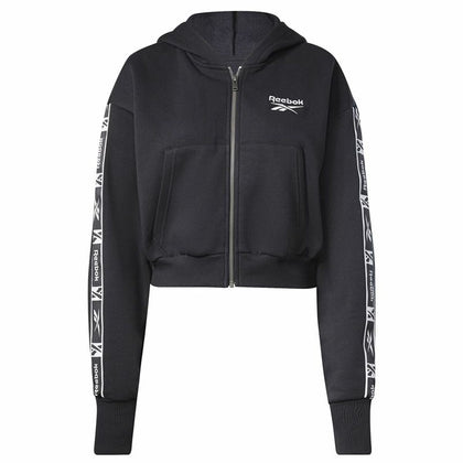 Sportjacka, Dam Reebok Tape Pack Full Zip Svart