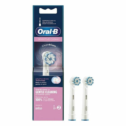 Tandborsthuvud Sensitive Clean Oral-B (2 pcs)