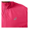 Vattenavvisande jacka Dam Asics Core Fuchsia