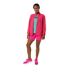 Vattenavvisande jacka Dam Asics Core Fuchsia