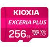 Micro-SD Minneskort med Adapter Kioxia Exceria Plus UHS-I U3 Klass 10 Rosa