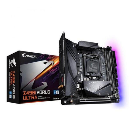 Moderkort Gigabyte Aorus Z490I Ultra mITX DDR4 LGA1200 - DETDUVILLLHA.SE