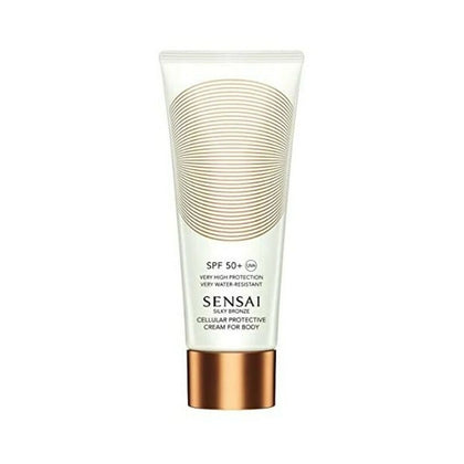 Kroppskräm Sensai Silky Bronze Spf 50+ (150 ml)