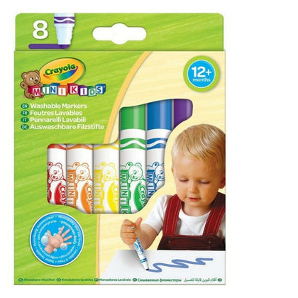 Tuschpennor Crayola 03.8324R (8 pcs)