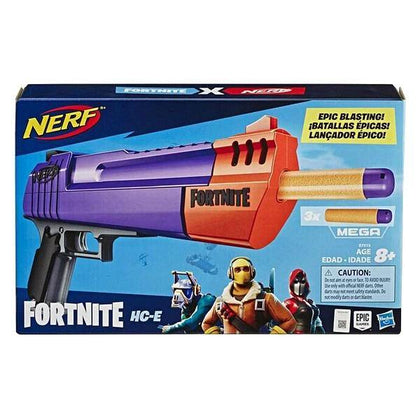 Pistol med Pilar Nerf Fortnite Hc-e Hasbro 7515E Purpur - DETDUVILLLHA.SE