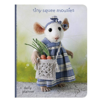 Agenda Gorjuss Tiny Squee Mousies (11.5 x 14.5 x 2 cm)