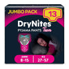 Förpackning med trosor för Flickor DryNites Pyjama Pants Teen (13 uds)
