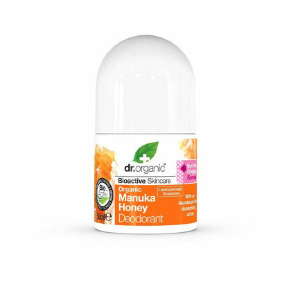 Roll-on deodorant Dr.Organic Manuka Honey (50 ml)