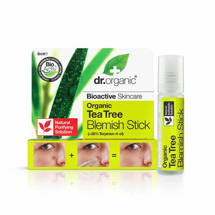 Behandling akne Dr.Organic DR00140 Roll-On Tea tree 8 ml