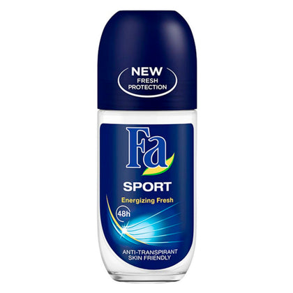 Roll-on deodorant Sport Energizing Fresh Fa Sport Energizing Fresh H (50 ml) 50 ml