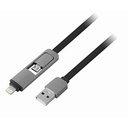 Kabeladapter 1LIFE PA2IN1FLAT USB (1 m)