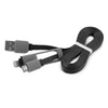 Kabeladapter 1LIFE PA2IN1FLAT USB (1 m)