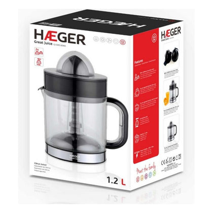 Elektrisk Juicepress Haeger Great Juice 1,2 L 40W 40 W